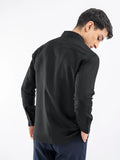 Black Full Sleeves Casual Shirt