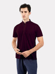 Burgundy Polo Shirt