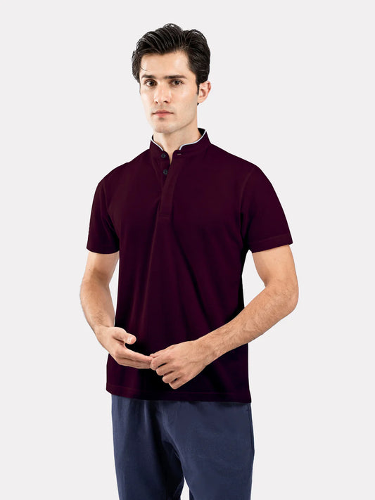 Burgundy Polo Shirt